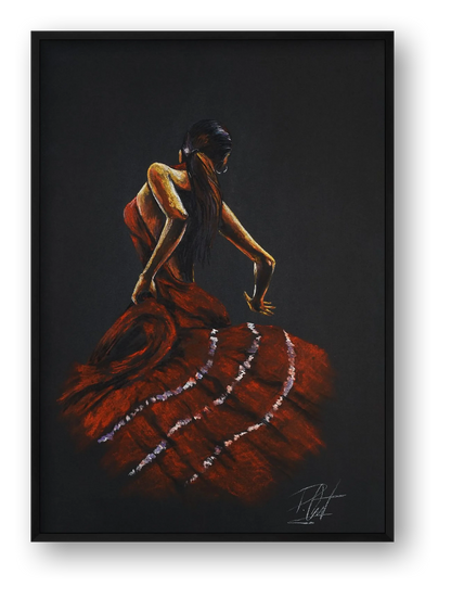 Flamenco Rythm - Alegria — framed