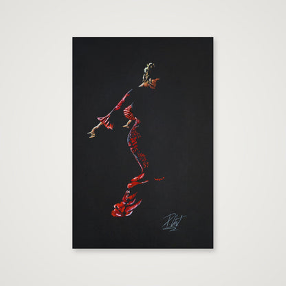 Flamenco Rythm - Misteriosa — 40×60cm, 16×24" Print only