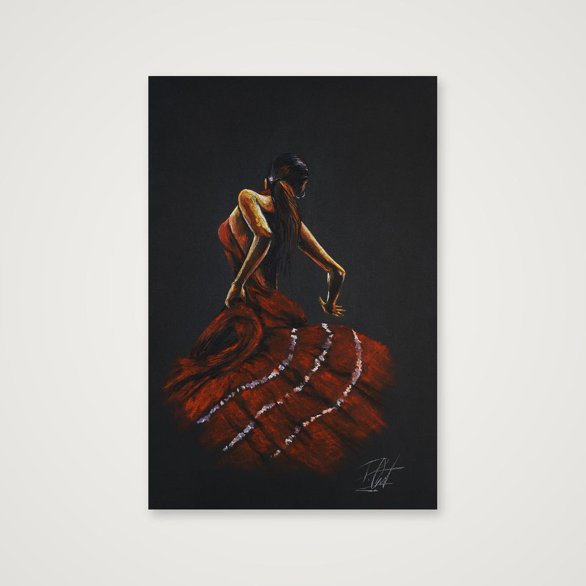 Flamenco Rythm - Alegria — 40×60cm, 16×24" Print only