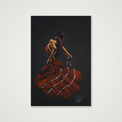 Flamenco Rythm - Alegria — 40×60cm, 16×24" Print only