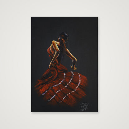 Flamenco Rythm - Alegria — 70×100cm, 28×39" Print only