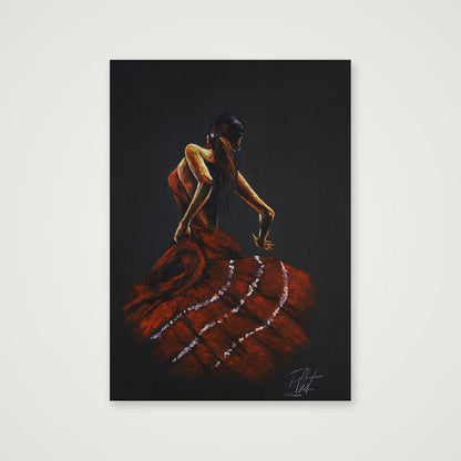 Flamenco Rythm - Alegria — A4 (21×30cm, 8×12") Print only